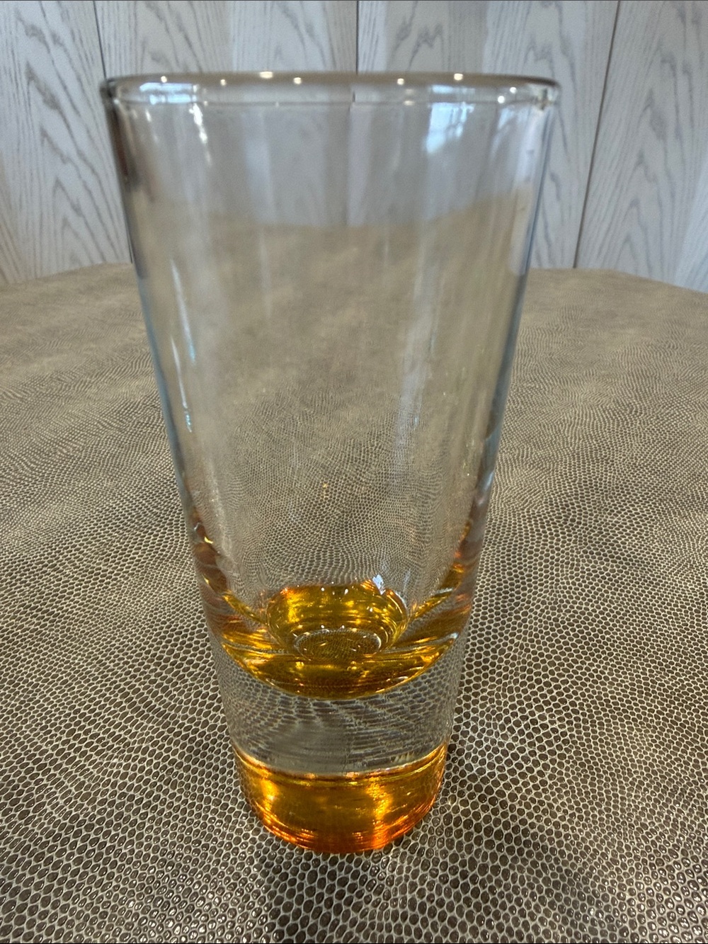 Vintage Colored Base Clear Shot Glasses - Set of 4 - Picture 5 of 16